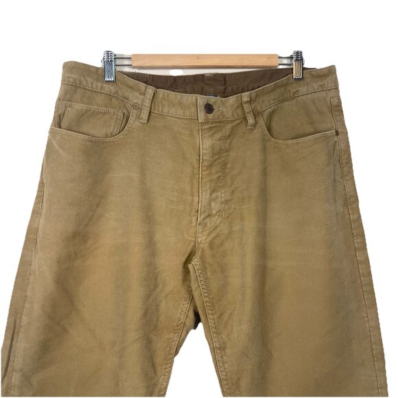 Polo Ralph Lauren Pants The Varick Slim 625 Straight Jeans Size 36 x 34 Tan - Picture 2 of 9